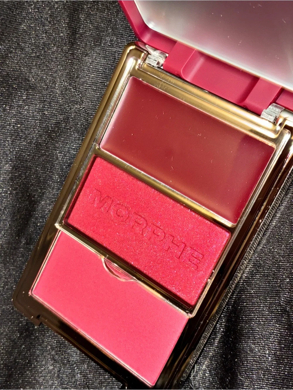 BNIB Morphe ‘Wine & Dine’ Cheek Thrills Blush Trio